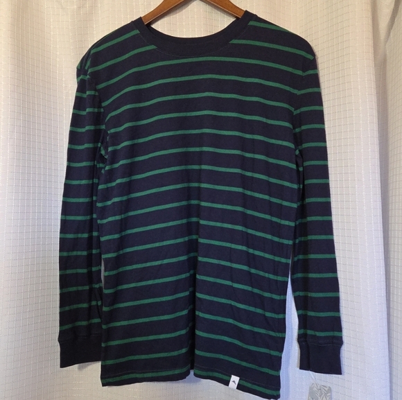 Tommy Bahama Other - Kids Tommy Bahama  Shirt Longsleeve Stripe Size 16 XXL Green/ Blue NWT